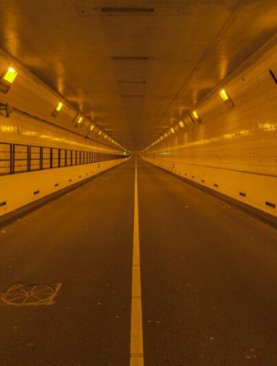De Maastunnel in Rotterdam