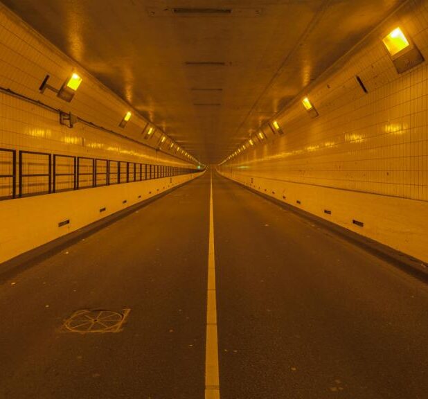 De Maastunnel in Rotterdam
