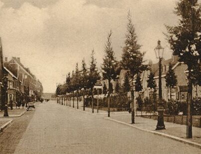 De Van der Pekstraat in Amsterdam-Noord (1930)