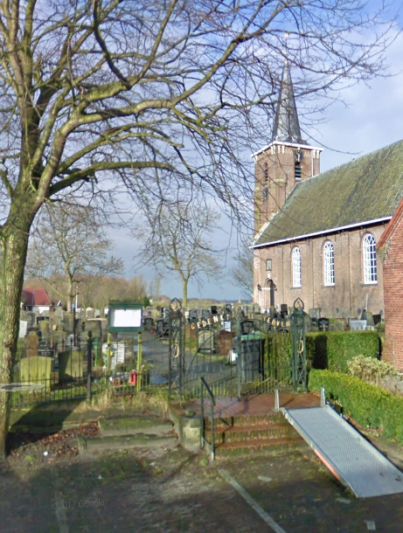 Het sierhek bij het kerkhof van Lekkum (2009)