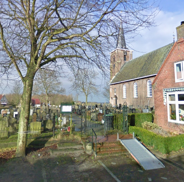 Het sierhek bij het kerkhof van Lekkum (2009)