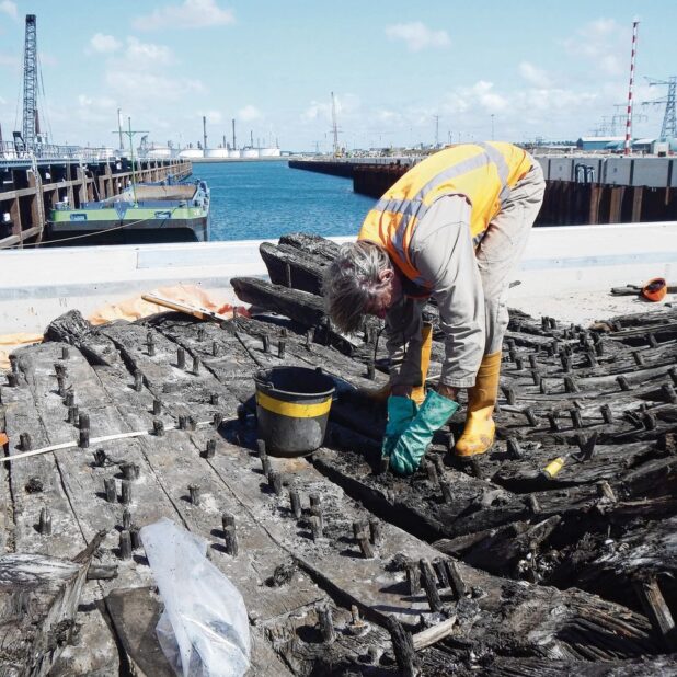 Het derde scheepswrak op de Maasvlakte