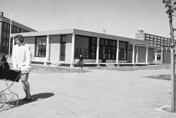 Kleuterschool aan de Volendammerweg in Amsterdam, eind jaren 70