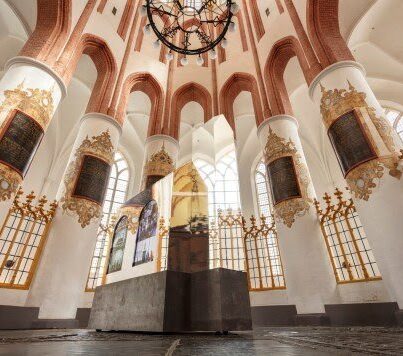 Interieur kerk