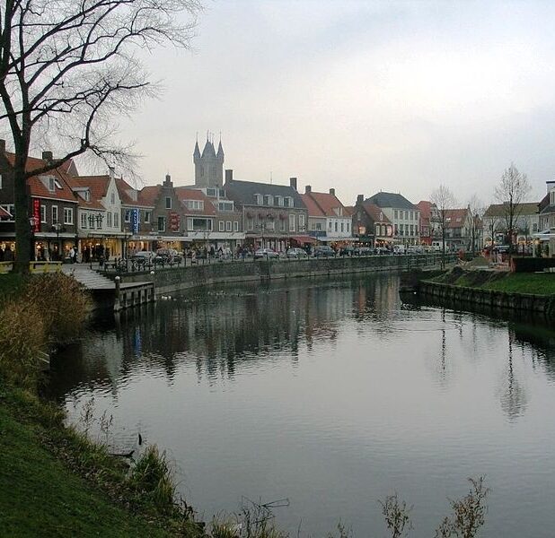 Zicht op Sluis, Zeeland