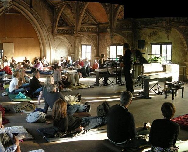Ligconcert in de Metaal Kathedraal in de Meern