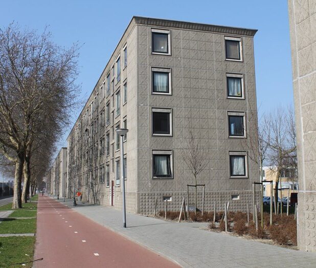 Flats aan de Oost-Sidelinge in Rotterdam