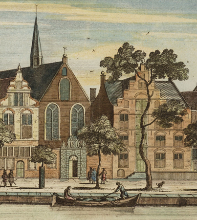 Eerste bibliotheek van Amsterdam in de Nieuwe Kerk