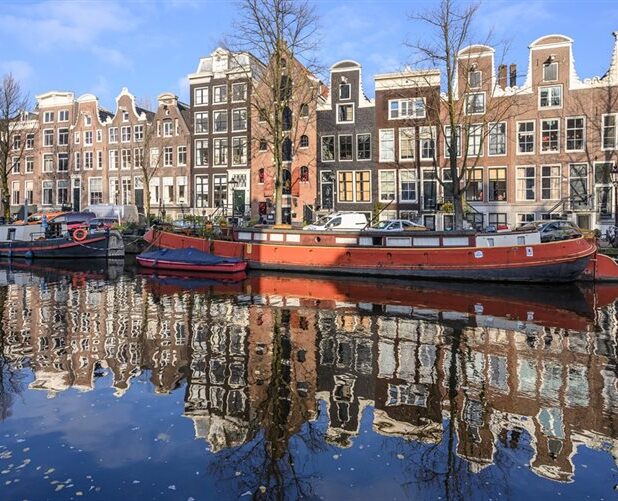 Woonboten in Amsterdam