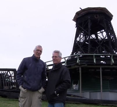 De afgebrande molen Ceres in Bovenkarspel
