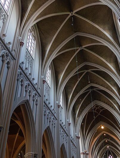 Gewelf van Heuvelse Kerk in Tilburg