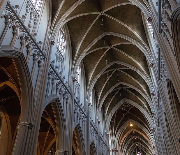 Gewelf van Heuvelse Kerk in Tilburg