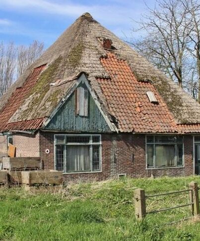 Een Noord-Hollandse stolp.