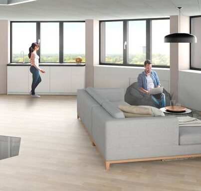 Het loftgedeelte in de watertoren in Assen