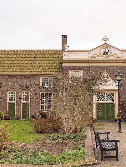 Hofje Meermansburg in Leiden