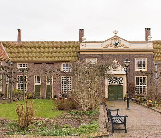 Hofje Meermansburg in Leiden