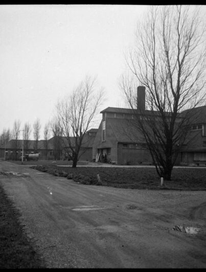 Quarantaine-inrichting Heijplaat in 1946