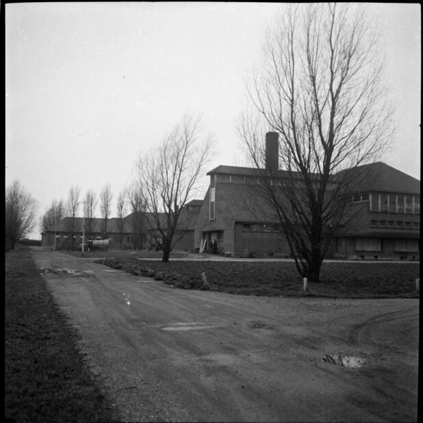 Quarantaine-inrichting Heijplaat in 1946