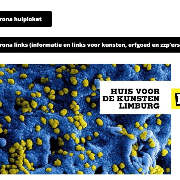 Corona Loket Huis van de Kunsten Limburg