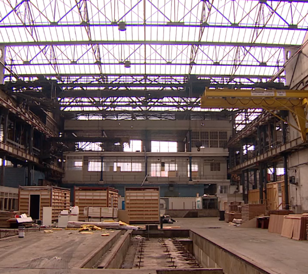 Voormalige machinefabriek in Vlissingen