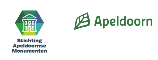 Logo gemeente Apeldoorn en Stichting Apeldoornse Monumenten