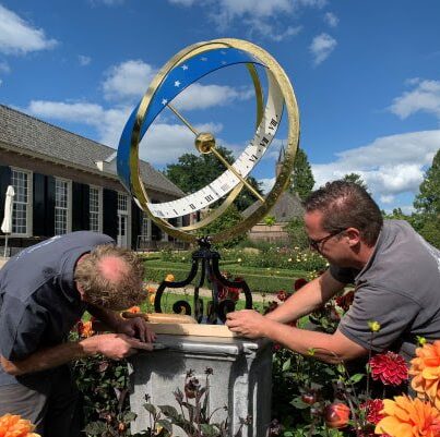 Zonnewijzer Kasteel Amerongen