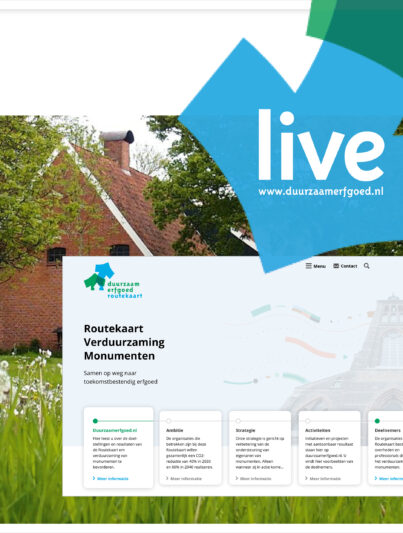 Website Duurzaamerfgoed.nl