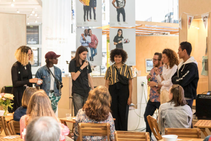 Studenten van Hogeschool Rotterdam delen hun ervaringen over het project Echt Rotterdams Erfgoed.