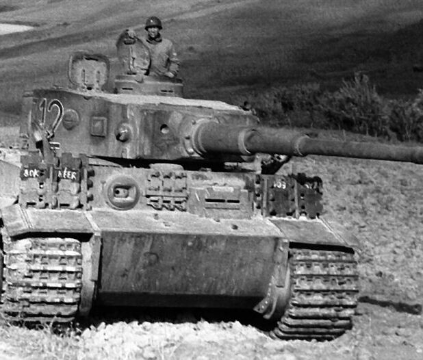 Referentiebeeld. Duitse tank uit Tweede Wereldoorlog.