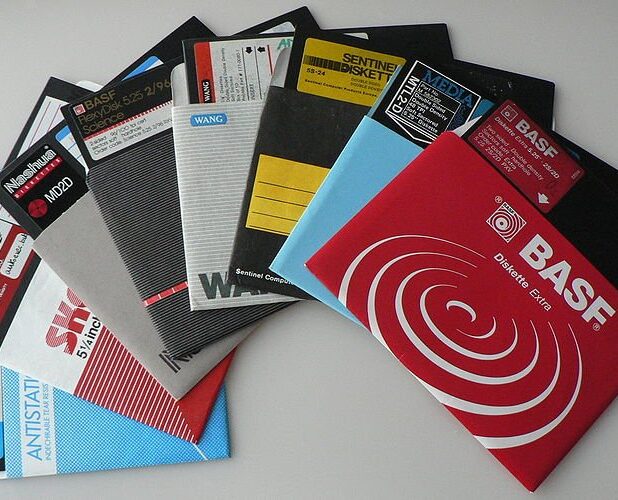 Floppydisks.