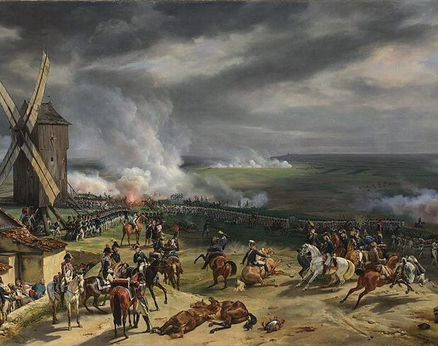 Referentiebeeld. Schilderij van Eerste Coalitieoorlog door Horace Vernet.