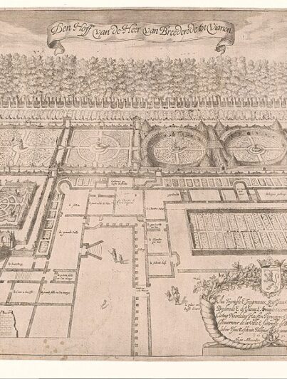 De tuinen van Kasteel Batestein.