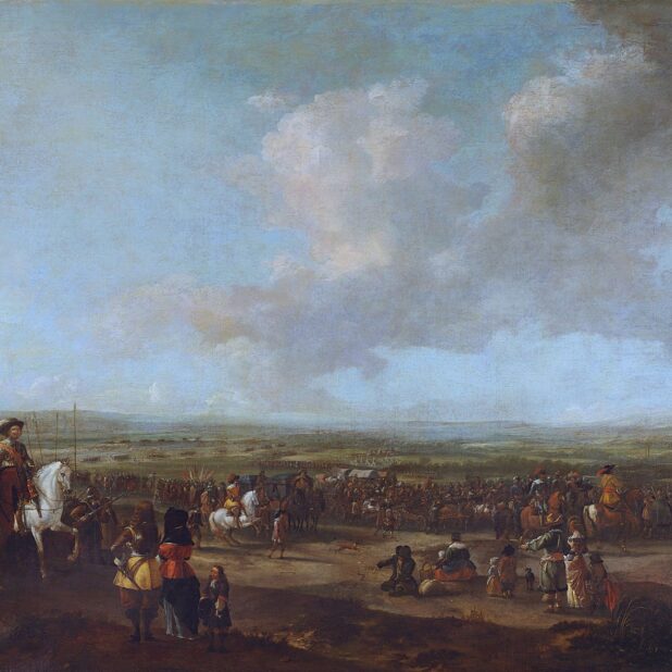 Referentiebeeld. Frederik Hendrik bij het Beleg van Maastricht