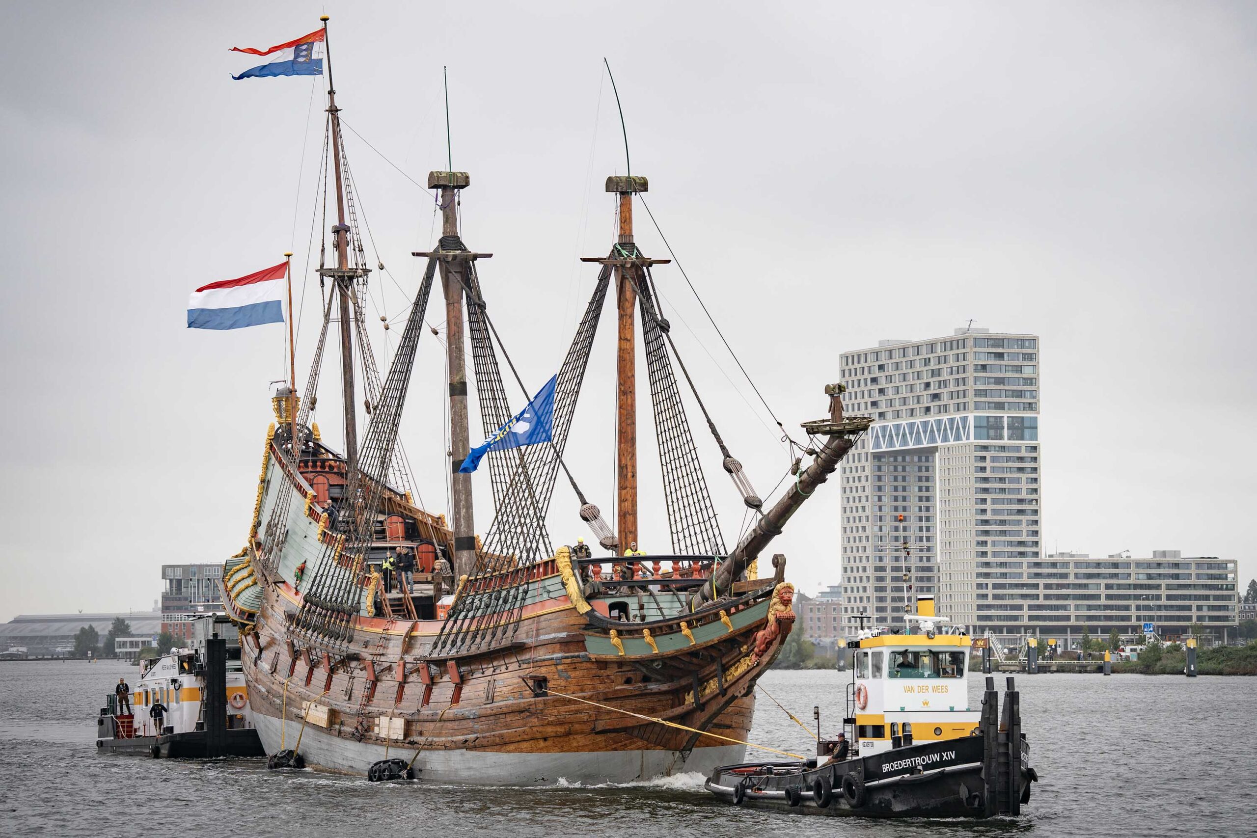 Update Batavia: aangekomen in Amsterdam
